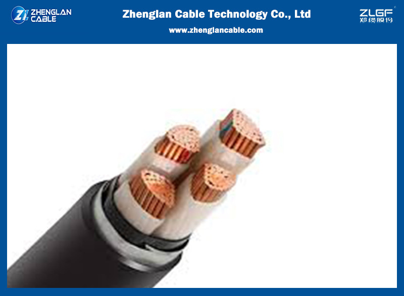 CU/XLPE/PVC/SWA/PVC LV สายไฟฟ้า 0.6/1KV 4x95sqmm IEC60502-1
