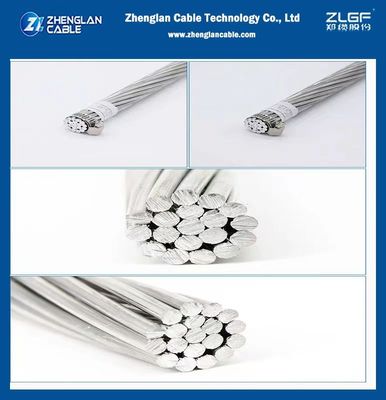 AAC 1000 AWG อัลลูมิเนียมโคลดเตอร์โคลดเตอร์ Hawkweed ASTM B 231 พิมพ์หมึก