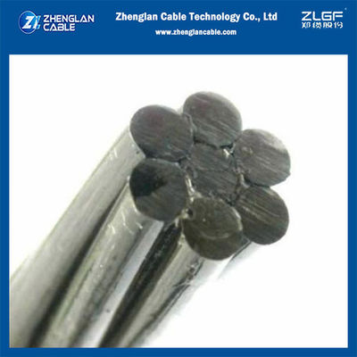 สายเหล็กอาบสังกะสี Gsw 50 ตร.มม. ตัวนำเปลือยเหนือศีรษะ Astm A363