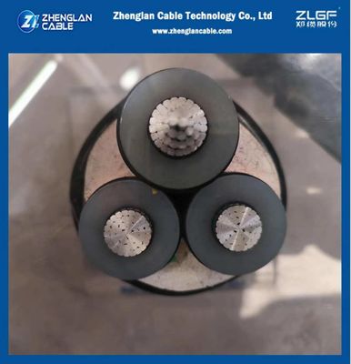 สายไฟแรงดันปานกลาง สายไฟฟ้าแรงดันปานกลาง 3X240 ตร.มม. ตัวนำอลูมิเนียม IEC 60502-2