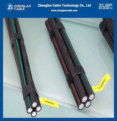 สายไฟฟ้าอลูมิเนียมแบบกลมตีเกลียวอัดแน่นสำหรับส่งกำลังไฟฟ้า