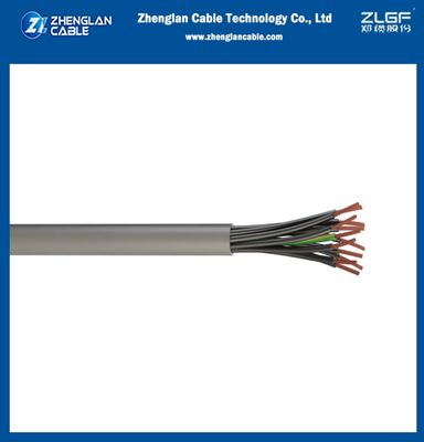 Control Cable 10X4mm2 600/1kv Flexible Copper Conductor PVC Insulated And Sheath Cable Unshield