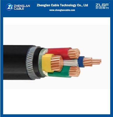 0.6/1kv CU/XLPE/SWA/PVC LV Power Cable Undergroud Cable XLPE Insulated Steel Wire Armored 4x70sqmm IEC60502-1