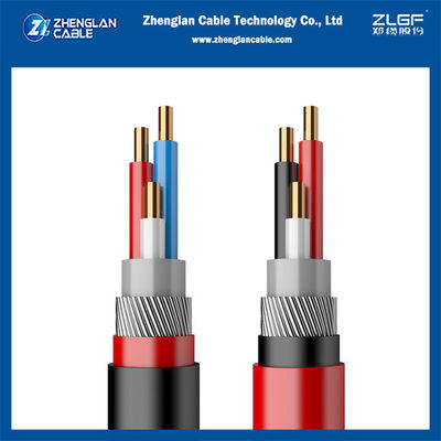 สายเคเบิลหุ้มเกราะ SWA 0.6/1kv Cu/pvc/pvc/swa/pvc 3x6mm2 IEC60502-1 / IEC60228