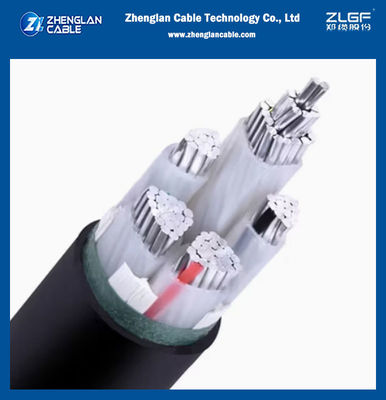 CABO LXAV 4x150mm2 สายอลูมิเนียมฉนวน PVC PVC Sheath สายไฟ LV CEI 60502-1