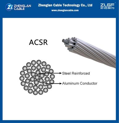 สายตัวนำเปลือย ACSR อลูมิเนียมเสริมเหล็ก 120/20 ตร.มม. AL26/2.44 ST7/1.90 BS215