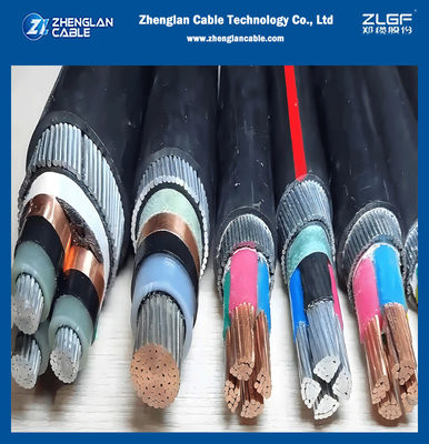 สายเคเบิลไฟฟ้าหุ้มฉนวน XLPE 19/33(36kV) เปลือกนอก PVC ทองแดง/อลูมิเนียม ฝังดินโดยตรง มาตรฐาน AS/NZS 1429.1