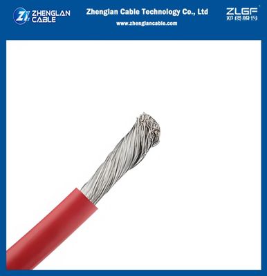สายเคเบิลโซลาร์เซลล์ DC 1.5KV CU/XLPO/XLPO 4mm2 ทองแดงเคลือบดีบุก สายโซลาร์เซลล์ H1Z2Z2-K