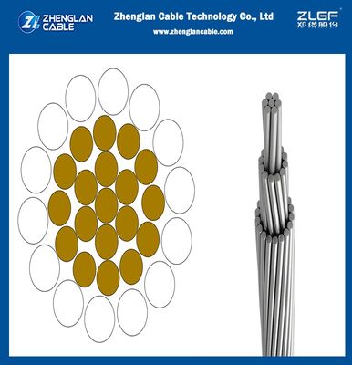 สายส่งความแรงสูง คุณภาพสูง 500MCM ACAR คอนดักเตอร์ มาตรฐาน ASTM B524B524M