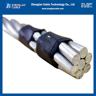 สายตัวนำเปลือย ACSR อลูมิเนียมเสริมเหล็กกล้า FOX(6/2.79, 1/2.79มม.) AL1/ST1A EN50182 สำหรับสายส่งกำลังไฟฟ้าเหนือศีรษะ