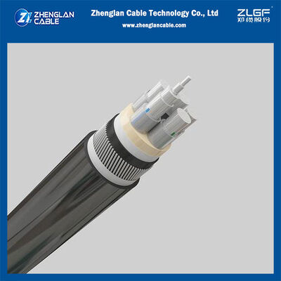 สายเคเบิลไฟฟ้าแรงดันต่ำหุ้มฉนวน XLPE แกนอลูมิเนียม 5x70 มม.2 BS5467 1KV หุ้มเกราะลวดเหล็ก