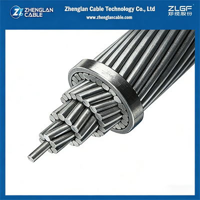 ACSR 240/40mm2 ท่ออลูมิเนียมเปล่าที่มีเหล็กเสริม (26/3.45+7/2.68) DIN48204