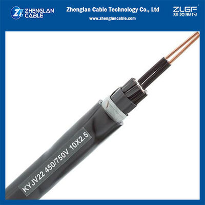 สายเคเบิลควบคุมฉนวน XLPE 0.6 / 1kV ตัวนำทองแดงหุ้มพีวีซี - สายเคเบิลควบคุมหุ้มเกราะสำหรับสถานีไฟฟ้า