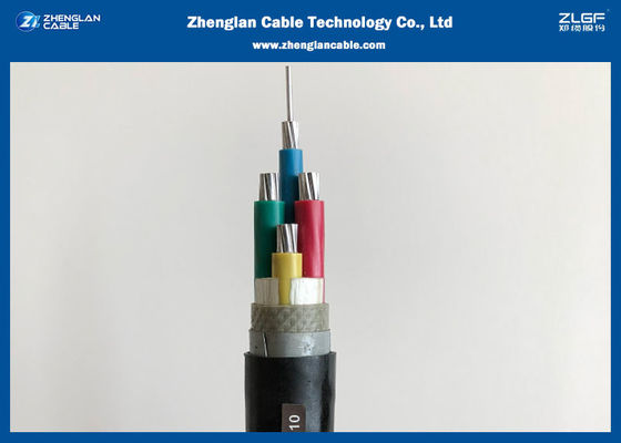 เครื่องป้อมป้อม 600/1000V XLPE สายทองแดงประปา 4c PVC Sheath /N2XBY Power Cable ((AL/CU/AL/PVC/STA/NYBY/N2XBY)