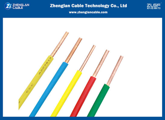 Light Weight PVC Insulated Building Wire And Cable Single Solid Core Design