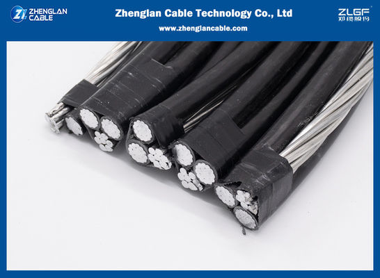 AL/XLPE Overhead Bundled Cable 0.6/1kv 4 Core 25sqmm