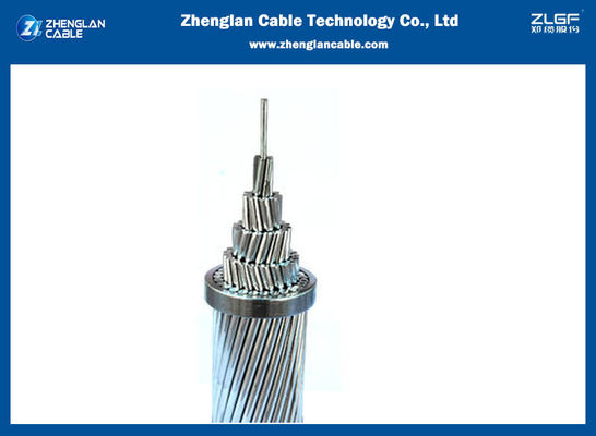 สายส่งไฟฟ้าเหนือศีรษะ AAAC ตัวนำอลูมิเนียมเปลือย