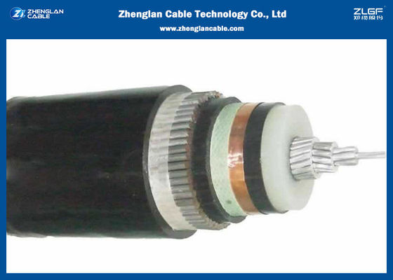 สายเคเบิล RHZ1-OL-AL CWS หุ้มฉนวน XLPE LSOH 18/30kv 1x240ตร.มม.