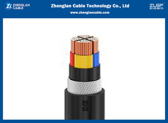 LV 16 Sqmm 4 Core Aluminium Armoured Cable CU/XLPE/SWA/PVC ISO 9001 2015