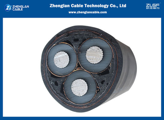 NA2XY 8.7/15kv Aluminum MV Power Cable 3x240sqmm IEC60502-2