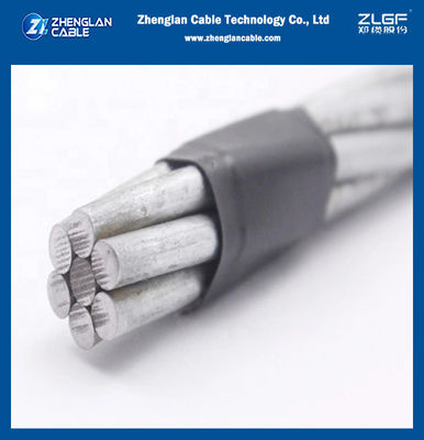 AAC AAAC ACSR อลูมิเนียม Stranded Bare Conductor การทดสอบ 100% สําหรับสาย AWG