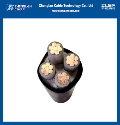 1kv XLPE ติดกัน LSZH สายใต้น้ําที่ปิด ไม่ปรับเกราะ 4x10mm2 BS8573